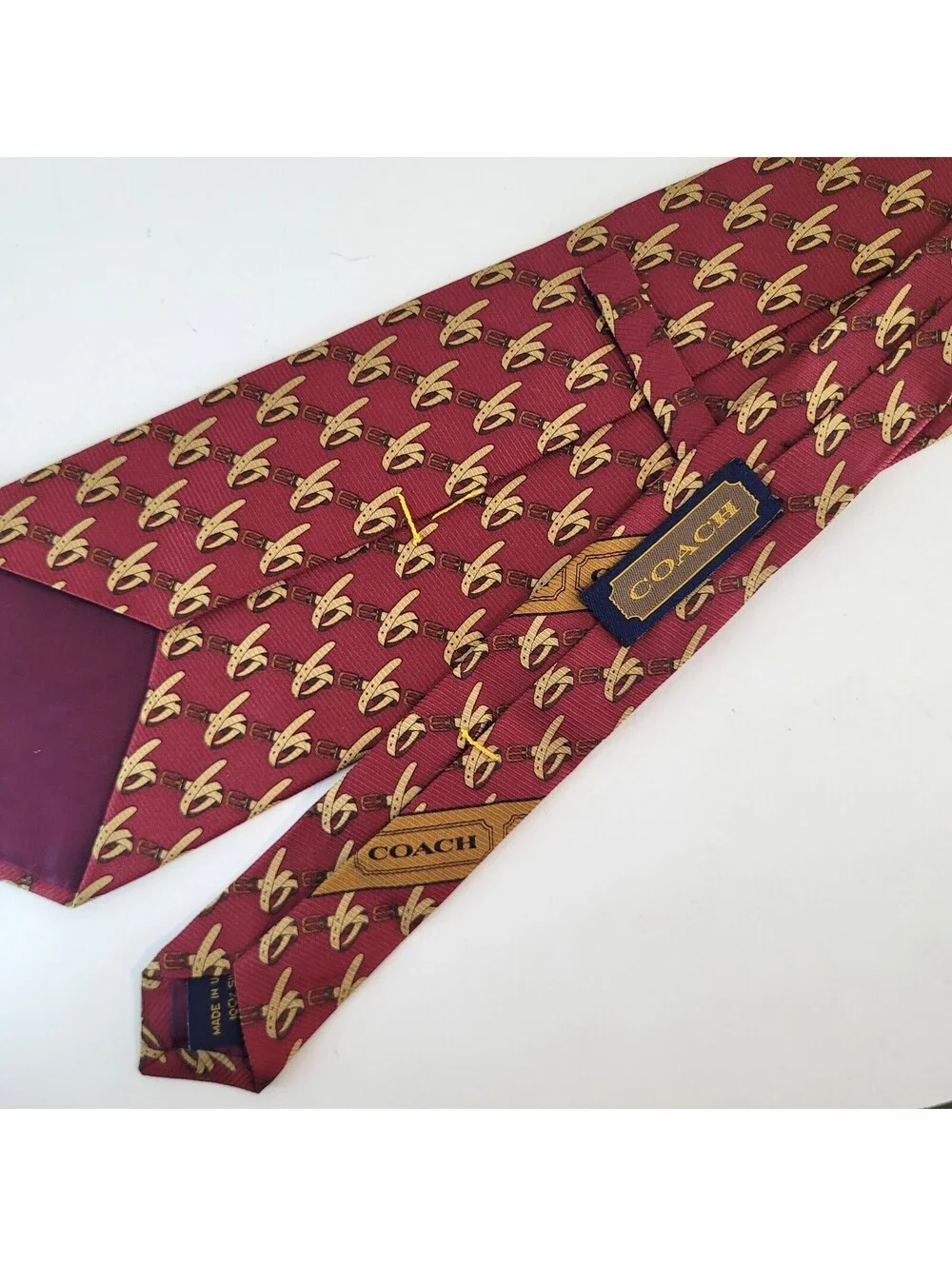 Coach Men's Silk Tie 3.75